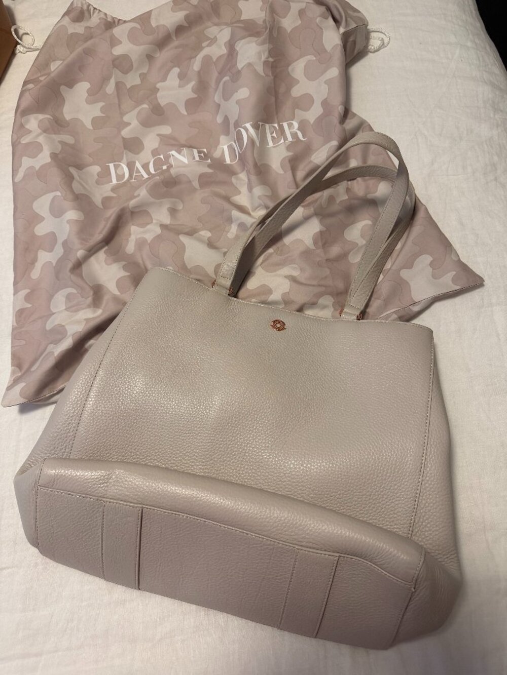 Dagne Dover Large Allyn Leather Tote